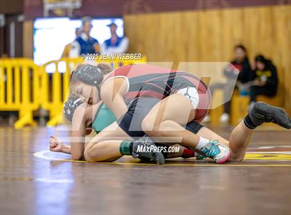 Thumbnail 1 in NIAA All Girls Southern Region Wrestling Qualifier (Prelim Day 2 AM Mat 1) photogallery.