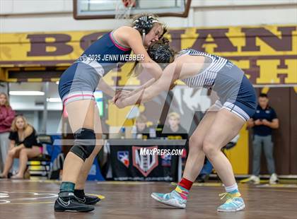 Thumbnail 3 in NIAA All Girls Southern Region Wrestling Qualifier (Prelim Day 2 AM Mat 1) photogallery.
