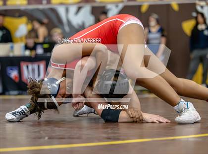 Thumbnail 1 in NIAA All Girls Southern Region Wrestling Qualifier (Prelim Day 2 AM Mat 1) photogallery.