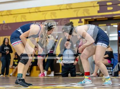 Thumbnail 1 in NIAA All Girls Southern Region Wrestling Qualifier (Prelim Day 2 AM Mat 1) photogallery.