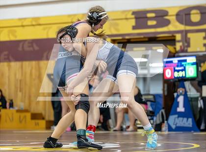 Thumbnail 1 in NIAA All Girls Southern Region Wrestling Qualifier (Prelim Day 2 AM Mat 1) photogallery.