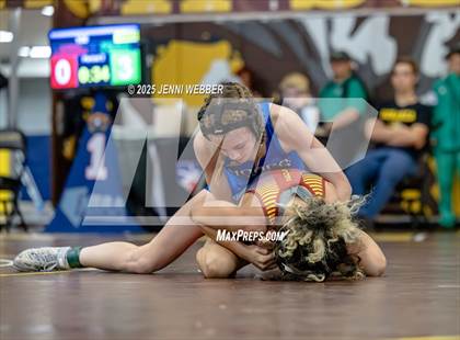 Thumbnail 1 in NIAA All Girls Southern Region Wrestling Qualifier (Prelim Day 2 AM Mat 1) photogallery.