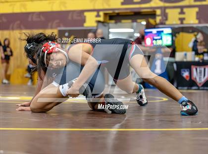 Thumbnail 2 in NIAA All Girls Southern Region Wrestling Qualifier (Prelim Day 2 AM Mat 1) photogallery.