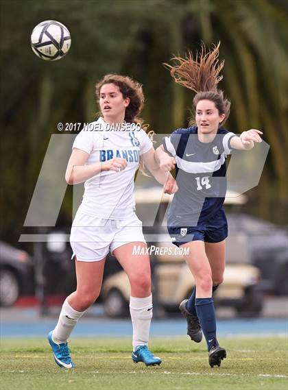 Thumbnail 3 in Branson vs. Marin Catholic (CIF NCS D3 Final) photogallery.