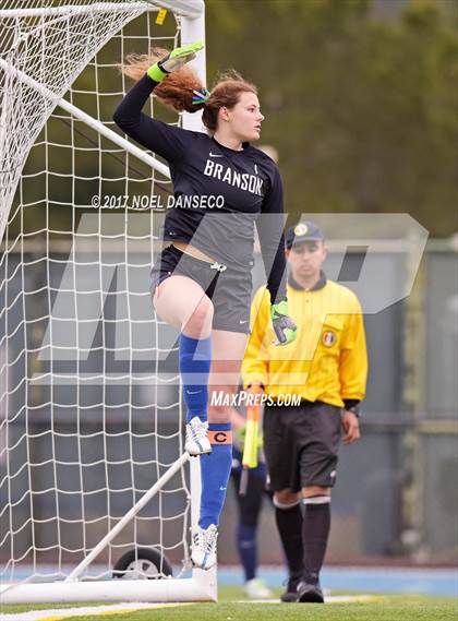 Thumbnail 1 in Branson vs. Marin Catholic (CIF NCS D3 Final) photogallery.