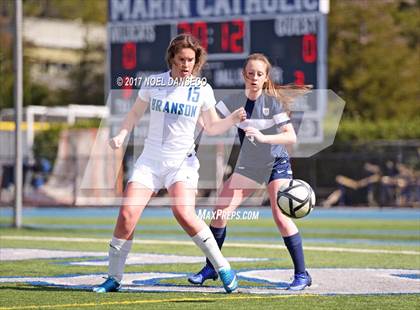 Thumbnail 1 in Branson vs. Marin Catholic (CIF NCS D3 Final) photogallery.