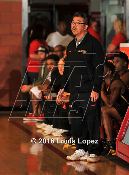 Thumbnail 1 in Los Alamitos vs. Fairfax (Nike Extravaganza) photogallery.