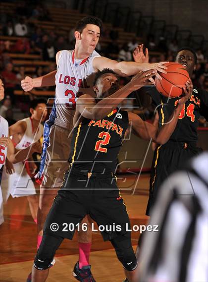 Thumbnail 2 in Los Alamitos vs. Fairfax (Nike Extravaganza) photogallery.