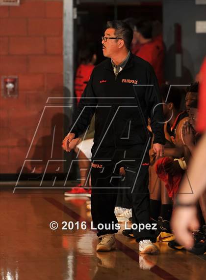 Thumbnail 3 in Los Alamitos vs. Fairfax (Nike Extravaganza) photogallery.