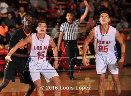 Thumbnail 1 in Los Alamitos vs. Fairfax (Nike Extravaganza) photogallery.