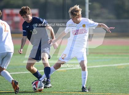 Thumbnail 1 in Del Norte vs. Cathedral Catholic photogallery.