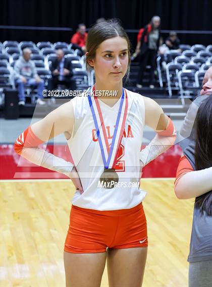 Thumbnail 1 in Davenport vs. Celina (UIL 4A Volleyball Semifinal Medal Ceremony) photogallery.
