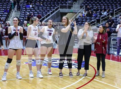 Thumbnail 1 in Davenport vs. Celina (UIL 4A Volleyball Semifinal Medal Ceremony) photogallery.