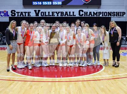 Thumbnail 3 in Davenport vs. Celina (UIL 4A Volleyball Semifinal Medal Ceremony) photogallery.