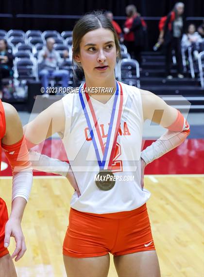 Thumbnail 3 in Davenport vs. Celina (UIL 4A Volleyball Semifinal Medal Ceremony) photogallery.
