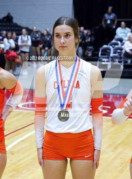 Thumbnail 3 in Davenport vs. Celina (UIL 4A Volleyball Semifinal Medal Ceremony) photogallery.