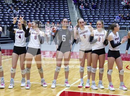 Thumbnail 3 in Davenport vs. Celina (UIL 4A Volleyball Semifinal Medal Ceremony) photogallery.