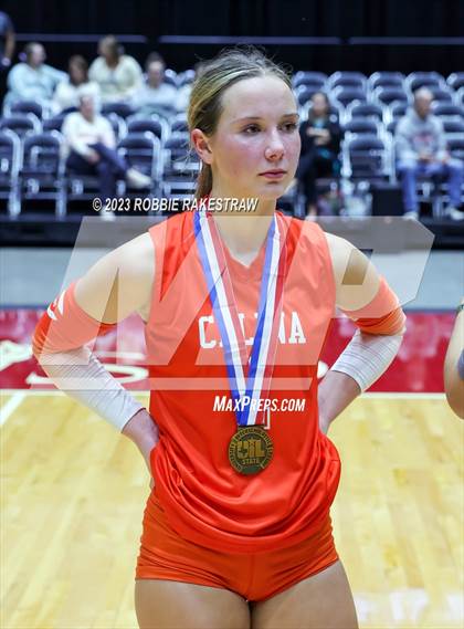 Thumbnail 2 in Davenport vs. Celina (UIL 4A Volleyball Semifinal Medal Ceremony) photogallery.
