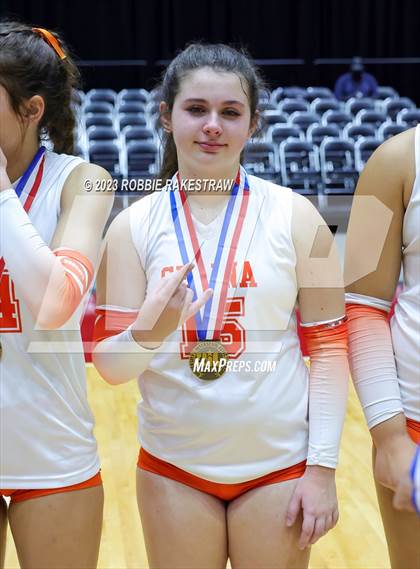Thumbnail 2 in Davenport vs. Celina (UIL 4A Volleyball Semifinal Medal Ceremony) photogallery.