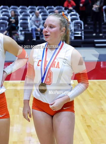 Thumbnail 2 in Davenport vs. Celina (UIL 4A Volleyball Semifinal Medal Ceremony) photogallery.