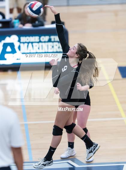 Thumbnail 3 in Ann Sobrato @ Aptos (CIF CCS D3 Quarterfinal) photogallery.
