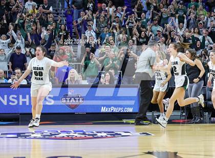 Thumbnail 1 in Cedar Park vs. Memorial (UIL 5A State Final) photogallery.