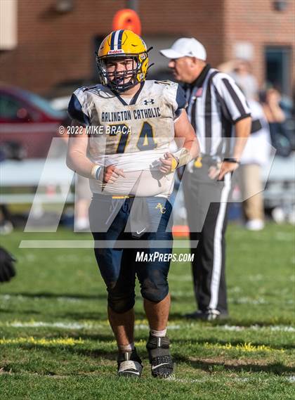 Thumbnail 2 in Arlington Catholic vs. Blackstone Valley RVT (MIAA Division  6 Round of 16) photogallery.