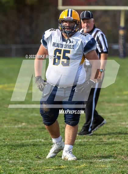 Thumbnail 2 in Arlington Catholic vs. Blackstone Valley RVT (MIAA Division  6 Round of 16) photogallery.