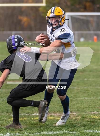 Thumbnail 3 in Arlington Catholic vs. Blackstone Valley RVT (MIAA Division  6 Round of 16) photogallery.