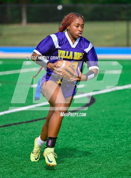 Thumbnail 2 in Villa Rica vs. Clarke Central (McEachern Invitation) photogallery.