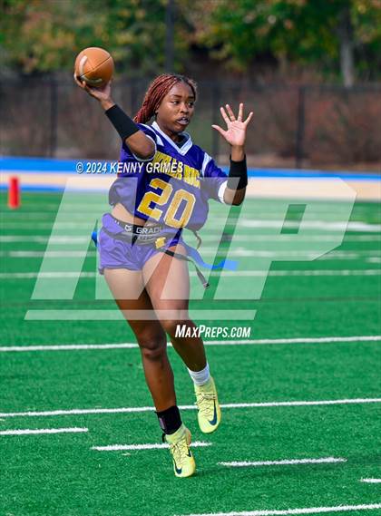 Thumbnail 2 in Villa Rica vs. Clarke Central (McEachern Invitation) photogallery.