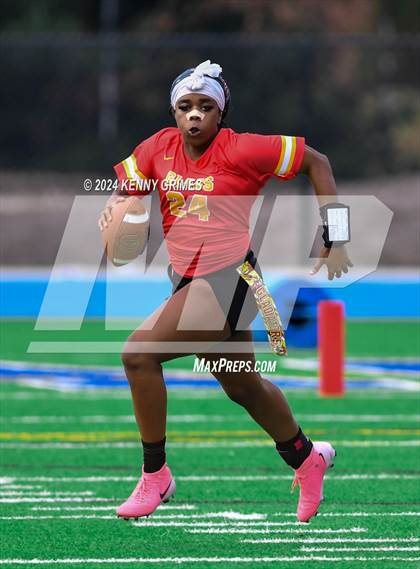 Thumbnail 2 in Villa Rica vs. Clarke Central (McEachern Invitation) photogallery.