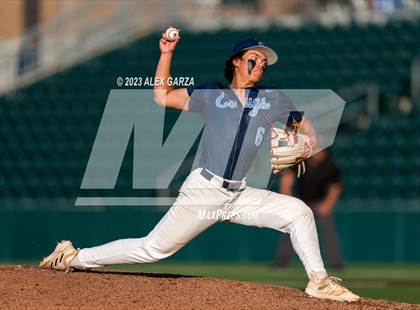 Thumbnail 3 in Liberty-Eylau vs  China Spring (UIL 4A State Baseball Final) photogallery.