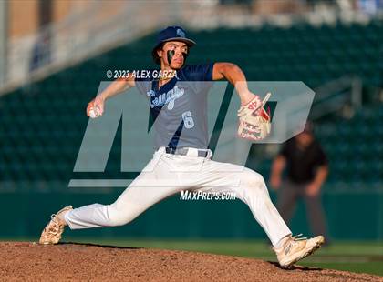 Thumbnail 1 in Liberty-Eylau vs  China Spring (UIL 4A State Baseball Final) photogallery.