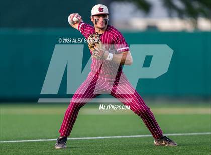 Thumbnail 2 in Liberty-Eylau vs  China Spring (UIL 4A State Baseball Final) photogallery.