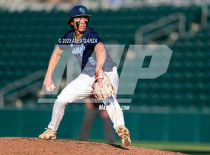 Thumbnail 1 in Liberty-Eylau vs  China Spring (UIL 4A State Baseball Final) photogallery.