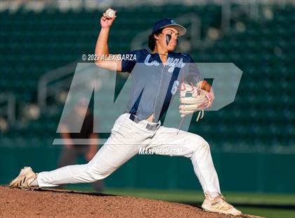 Thumbnail 1 in Liberty-Eylau vs  China Spring (UIL 4A State Baseball Final) photogallery.