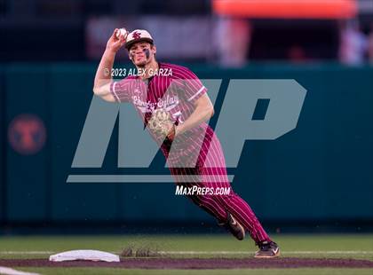 Thumbnail 2 in Liberty-Eylau vs  China Spring (UIL 4A State Baseball Final) photogallery.