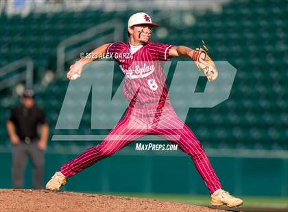 Thumbnail 1 in Liberty-Eylau vs  China Spring (UIL 4A State Baseball Final) photogallery.