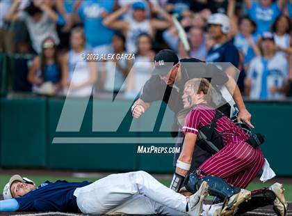 Thumbnail 1 in Liberty-Eylau vs  China Spring (UIL 4A State Baseball Final) photogallery.