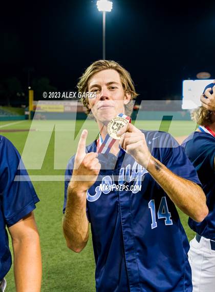 Thumbnail 2 in Liberty-Eylau vs  China Spring (UIL 4A State Baseball Final) photogallery.