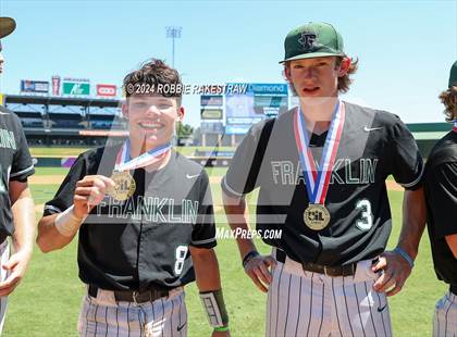 Thumbnail 1 in Brock vs. Franklin (UIL 3A Baseball Final Medal Ceremony) photogallery.