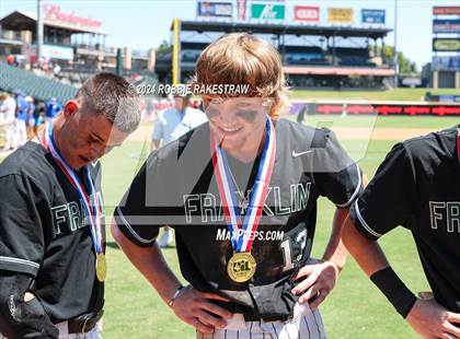 Thumbnail 3 in Brock vs. Franklin (UIL 3A Baseball Final Medal Ceremony) photogallery.