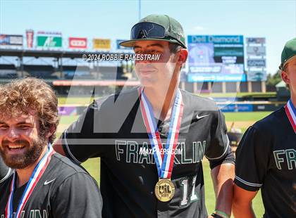Thumbnail 1 in Brock vs. Franklin (UIL 3A Baseball Final Medal Ceremony) photogallery.