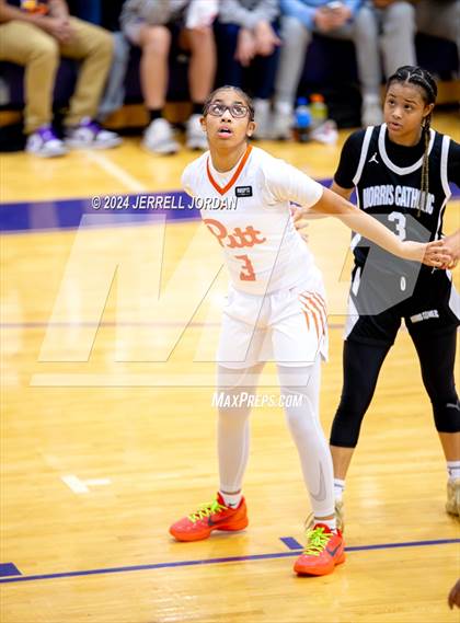 Thumbnail 2 in Morris Catholic vs North Pitt (John Wall Holiday Invitational) photogallery.