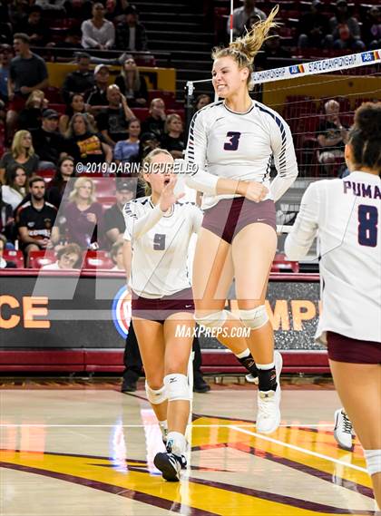 Thumbnail 2 in Basha vs Perry (AIA 6A State Finals) photogallery.
