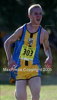Thumbnail 2 in CIF Cross Country Championships (D2 Boys) photogallery.