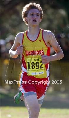 Thumbnail 3 in CIF Cross Country Championships (D2 Boys) photogallery.