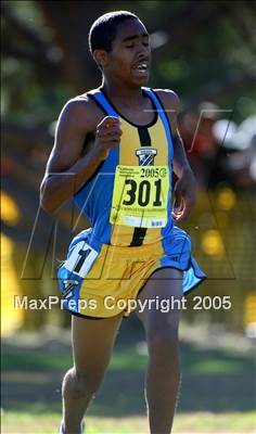 Thumbnail 1 in CIF Cross Country Championships (D2 Boys) photogallery.