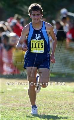 Thumbnail 3 in CIF Cross Country Championships (D2 Boys) photogallery.